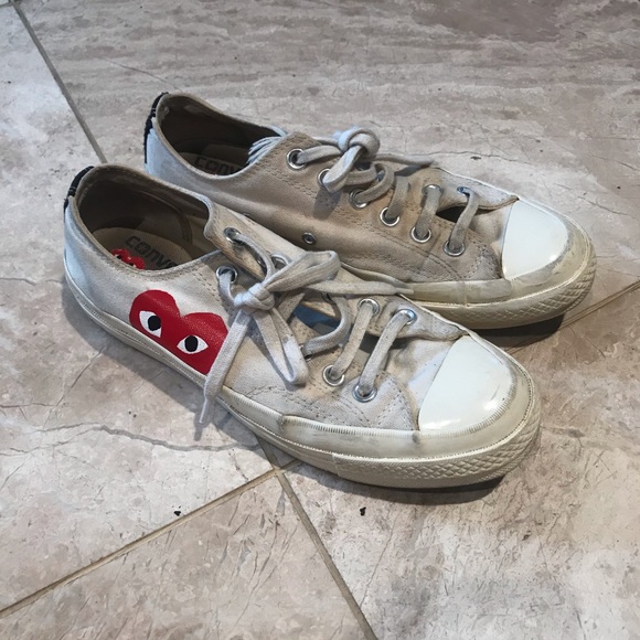 cdg converse dirty